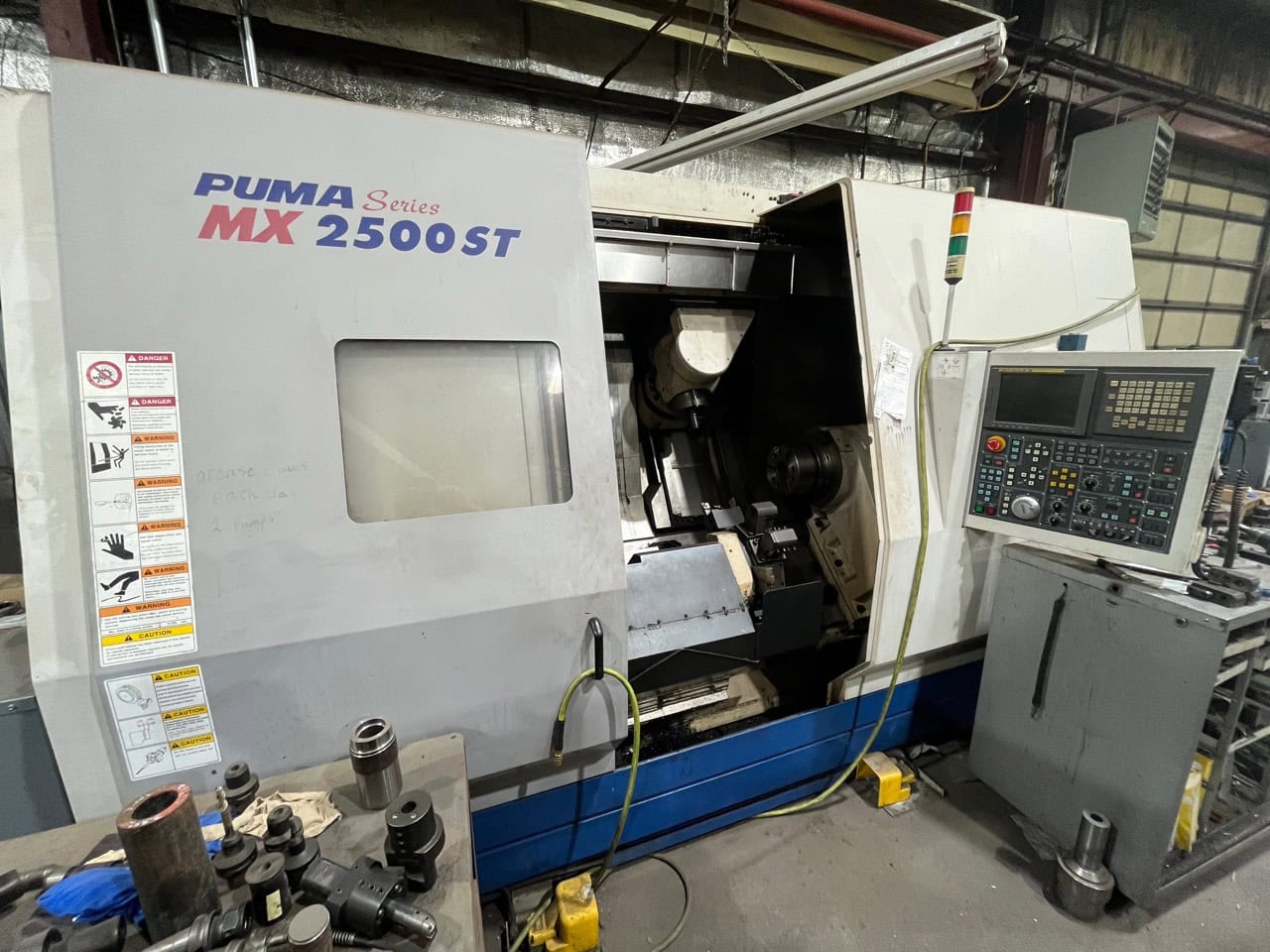 Doosan Puma MX2500ST Multi-Axis Lathe, 2006 - Fanuc 18i-TB Control, Sub Spindle, Y Axis
