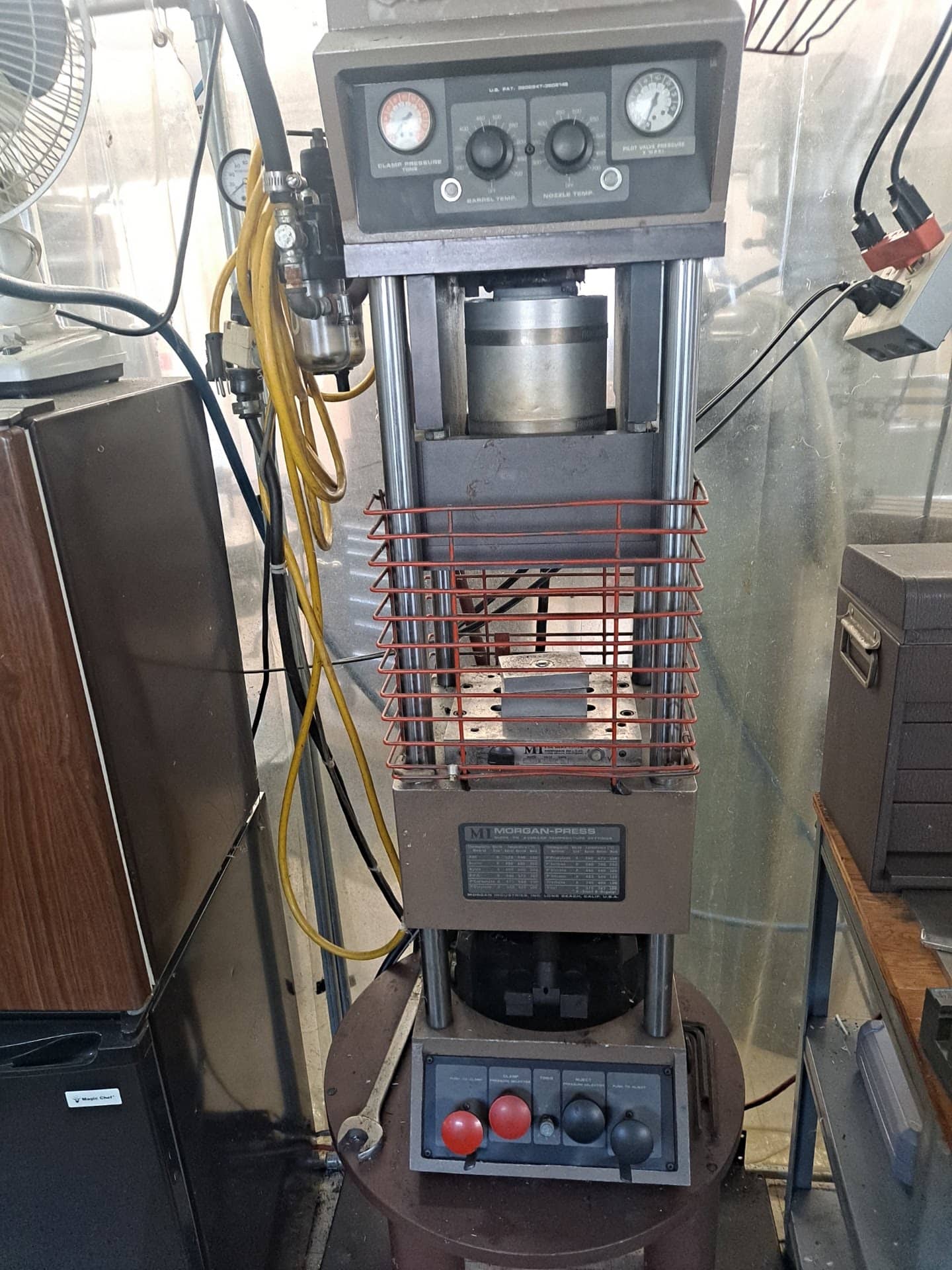 20 Ton, 4 Oz, Morgan-Press G-100T Injection Molding Machine, 1980