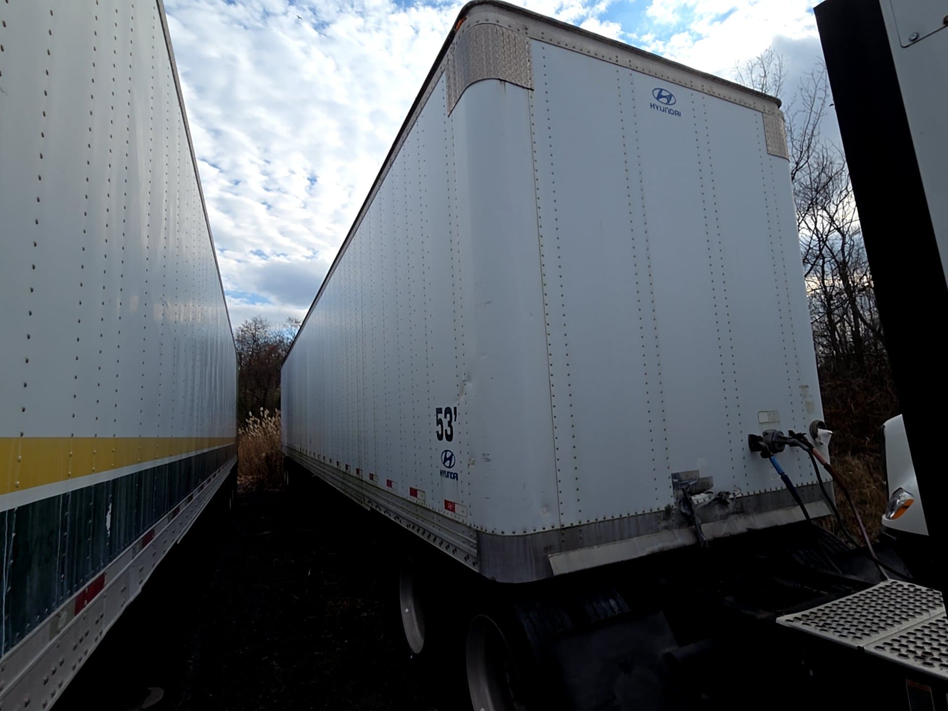 Hyundai Translead 53' Dry Van Trailer, 2007 - Swing Door - Image 2