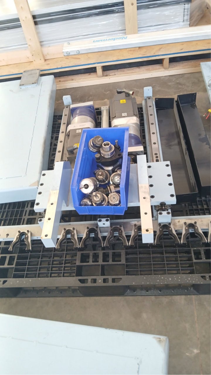 2022 DMS Carlsbad, 12'x15' Model 3S6-12-15-36, 3 Axis Overhead Gantry Router 24,000 rpm's Startup Guarantee and Installation Included. - Image 15