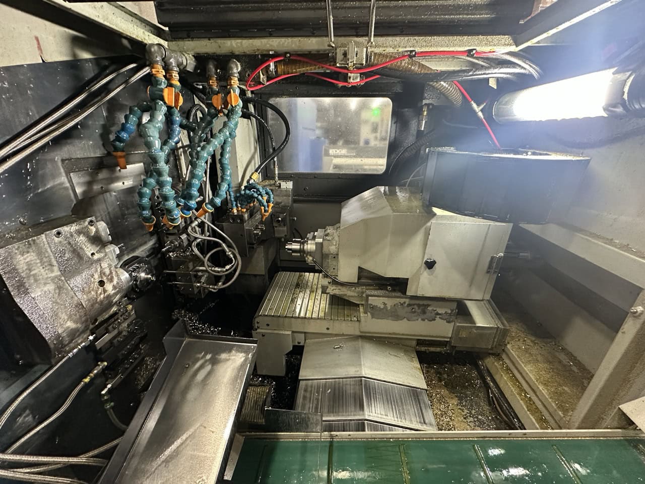 Tsugami SS32 32mm CNC Swiss Lathe, 2010- Fire Supression, Mist Collector, Bar Feeder - Image 3