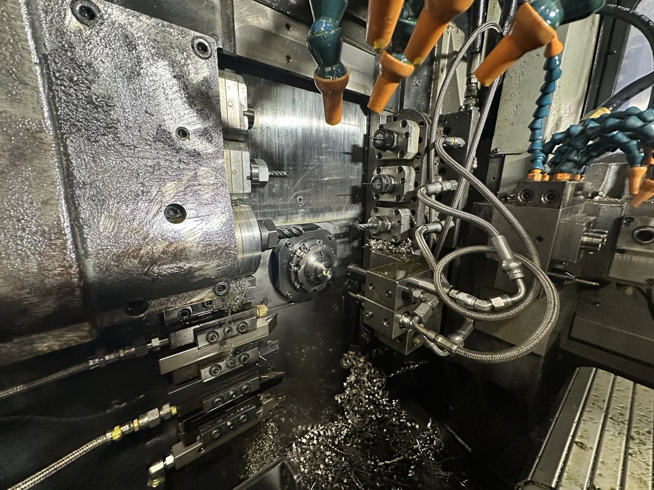 Tsugami SS32 32mm CNC Swiss Lathe, 2010- Fire Supression, Mist Collector, Bar Feeder - Image 5
