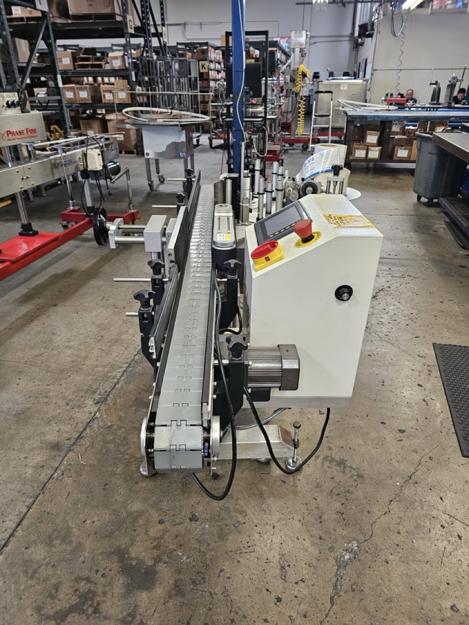Accutek Bottling Line with Chadam Consultants 2 Head Gravity Filler, Accutek SA-1 Automatic Chuck Capper, Accutek APS106 Labelette Labeler, Everfilt Oil Filtration System, IBC Tanks - Image 5