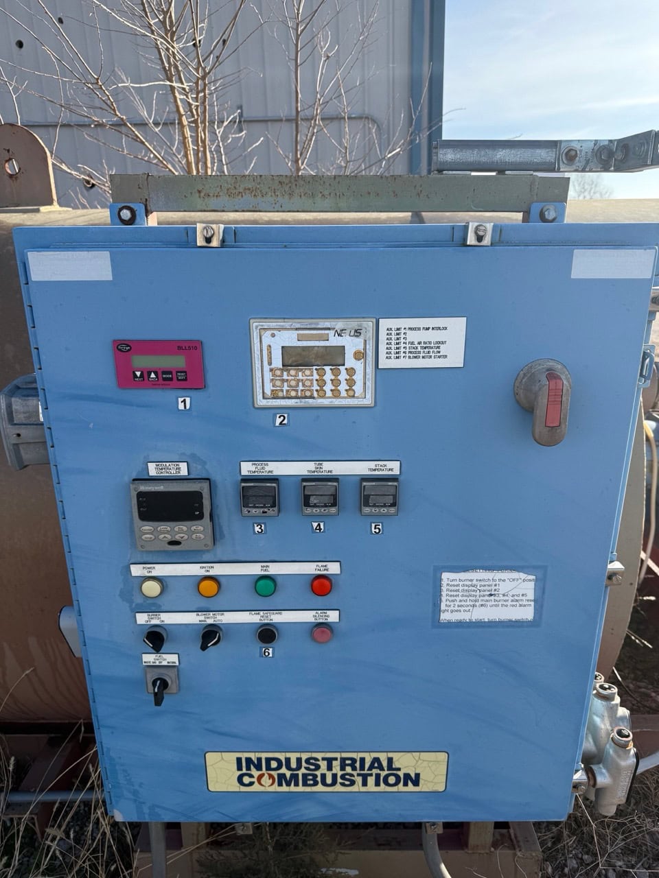 AHC American Heating Company Furnace, 825 PSI, 2013 – Industrial Combustion Burner - Image 6