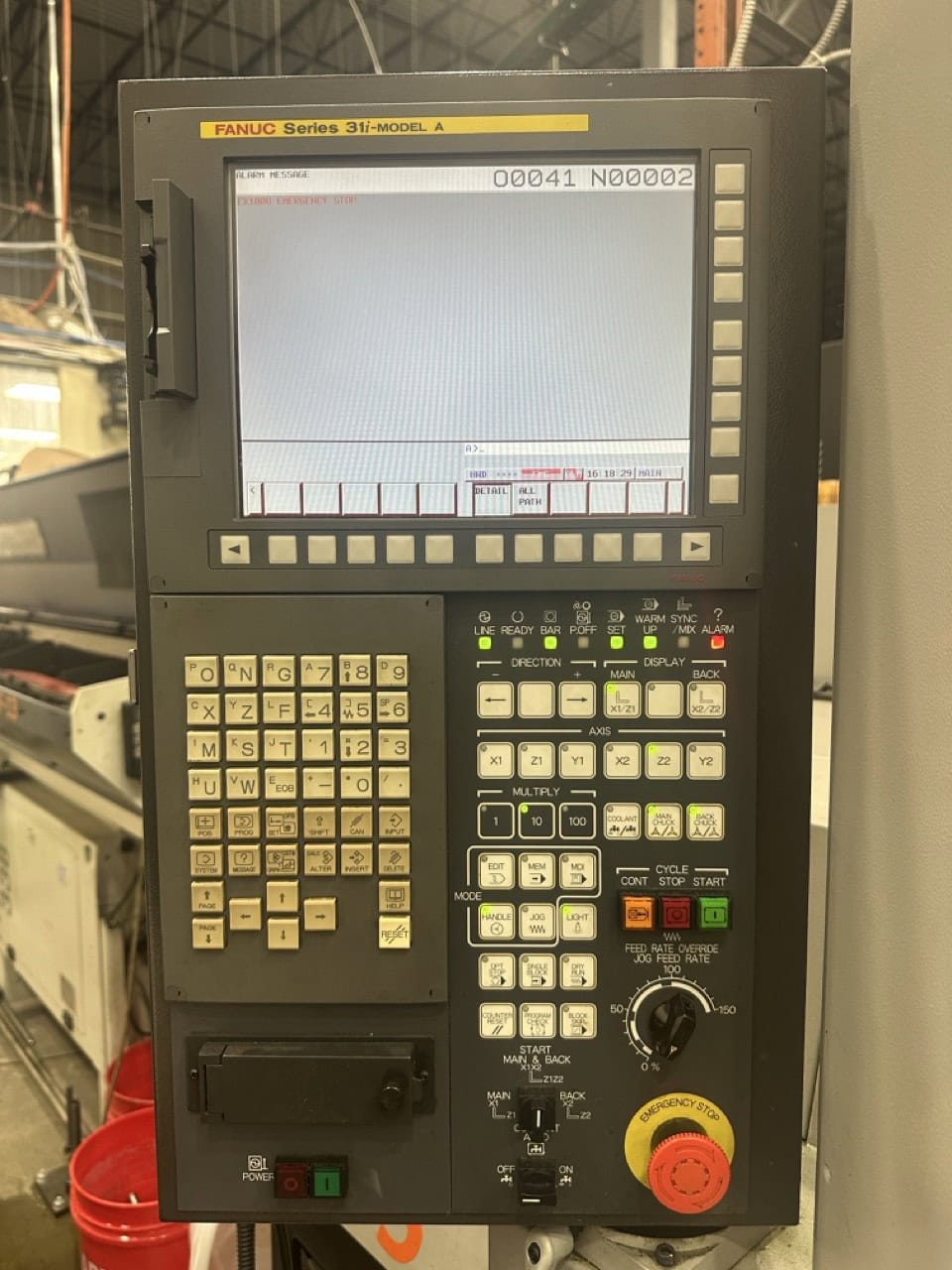 Tsugami SS32 32mm CNC Swiss Lathe, 2010- Fire Supression, Mist Collector, Bar Feeder - Image 8