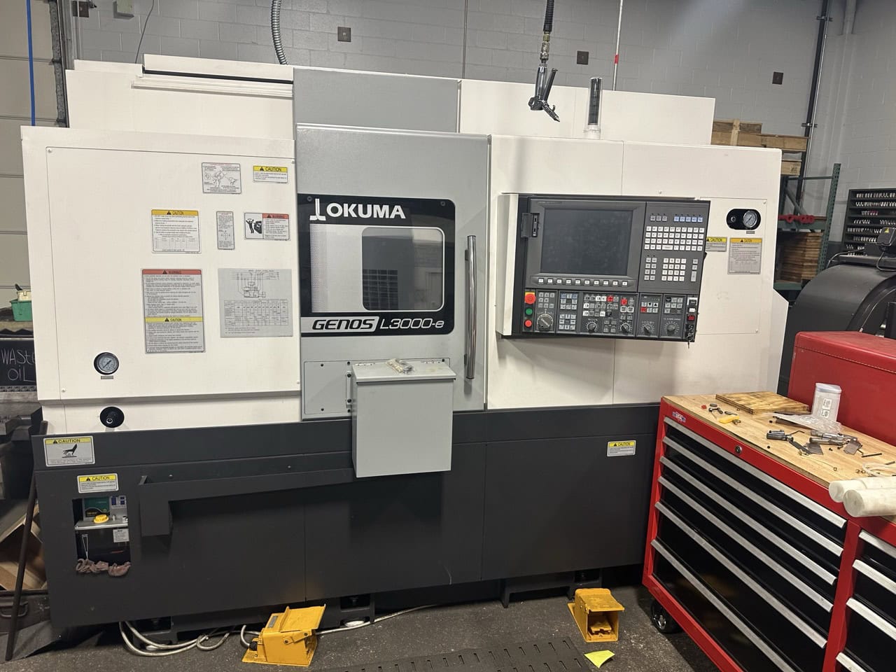 Okuma Genos L3000MYW-E X CNC Multi Axis Lathe, 2023 - Sub Spindle, Y Axis