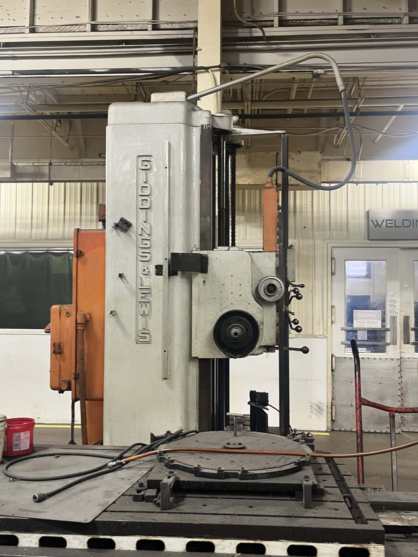 3" Giddings & Lewis Table Type Horizontal Boring Mill - Image 2