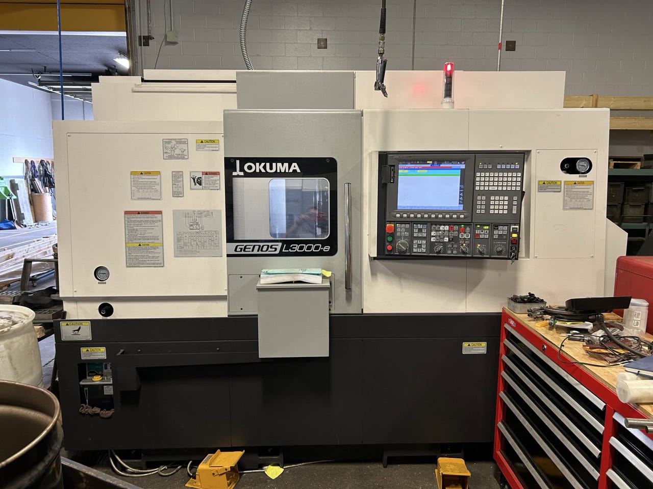Okuma Genos L3000MYW-E X CNC Multi Axis Lathe, 2023 - Sub Spindle, Y Axis - Image 2