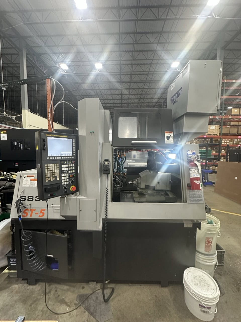 Tsugami SS32 32mm CNC Swiss Lathe, 2010- Fire Supression, Mist Collector, Bar Feeder - Image 18