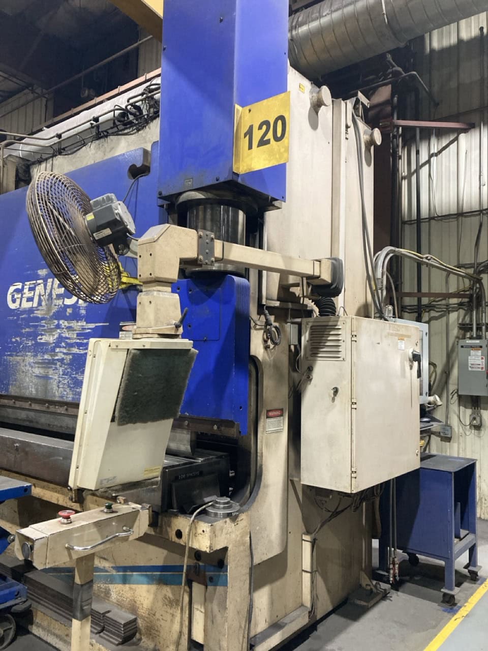 400 Ton x 10' Wysong FAB400-120 Hydraulic Press Brake, 1998 - Videos Available - Image 8