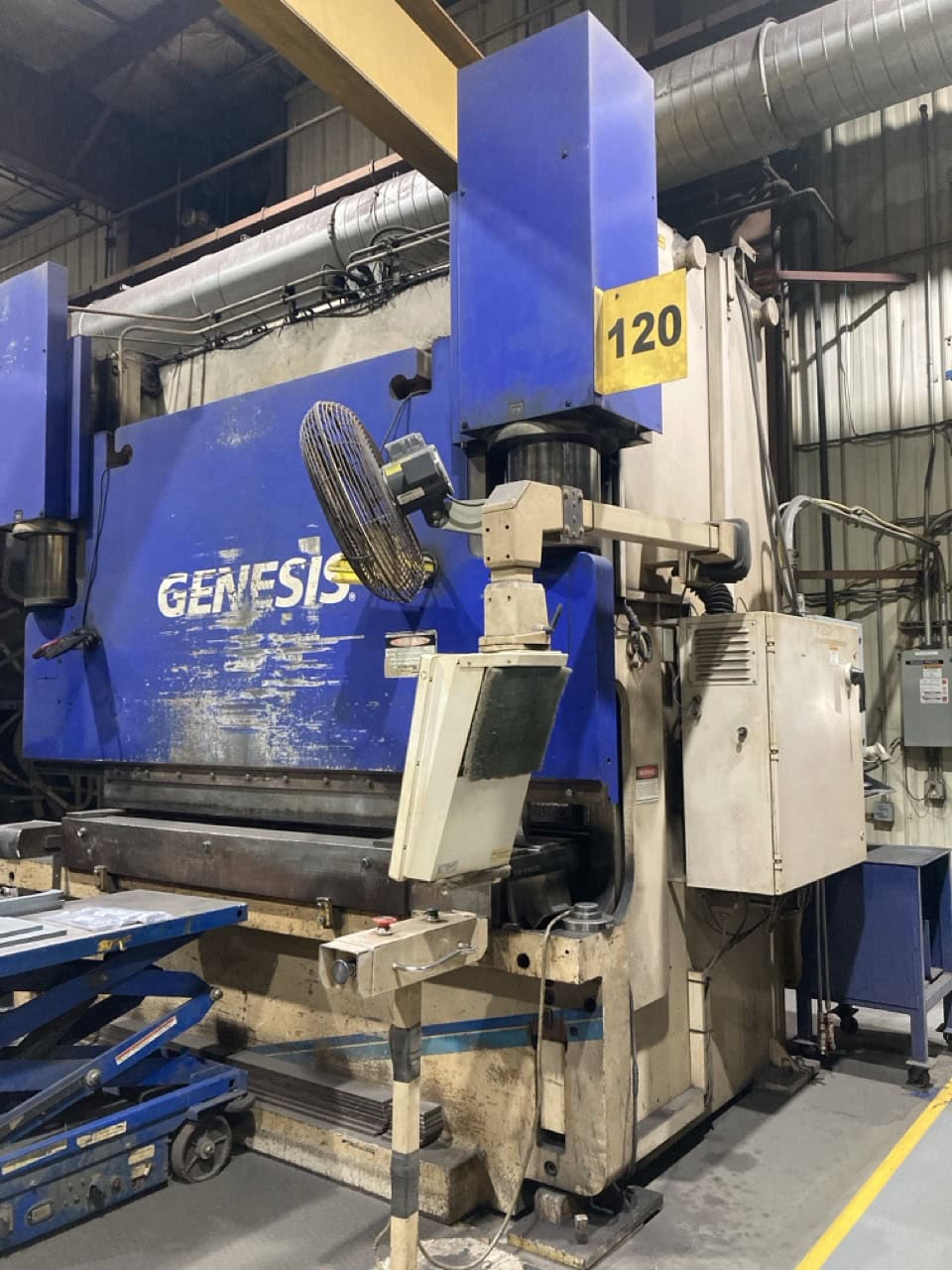 400 Ton x 10' Wysong FAB400-120 Hydraulic Press Brake, 1998 - Videos Available - Image 9