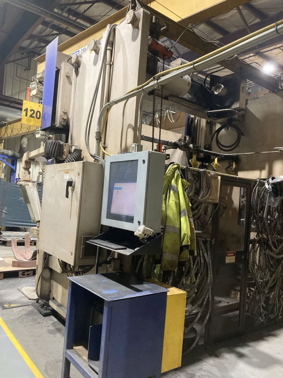400 Ton x 10' Wysong FAB400-120 Hydraulic Press Brake, 1998 - Videos Available - Image 10