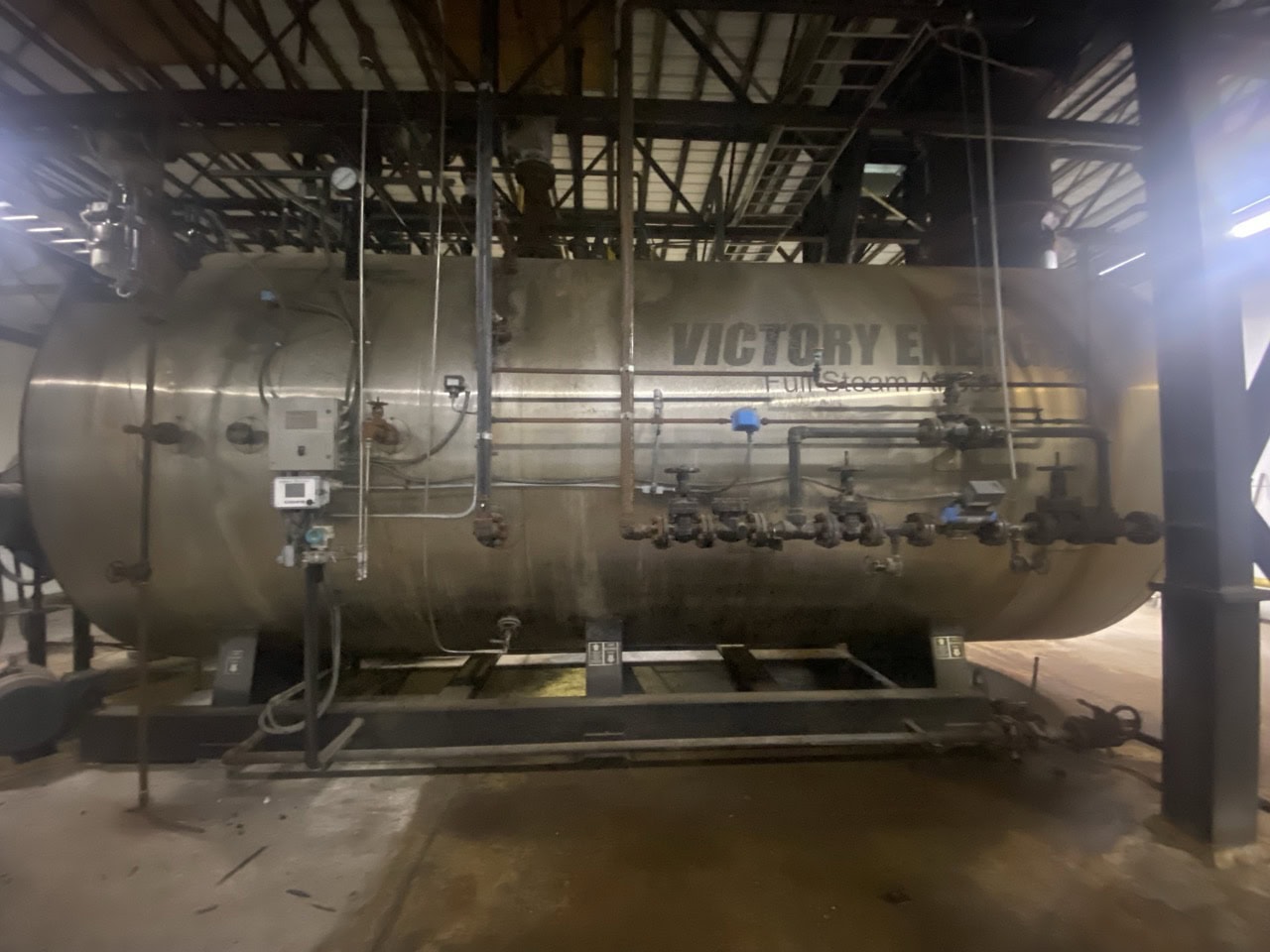 High-Capacity Victory Energy Boiler, 48,300 LBS/HR, 2018 - Low-Hour Industrial Unit, 250 PSIG