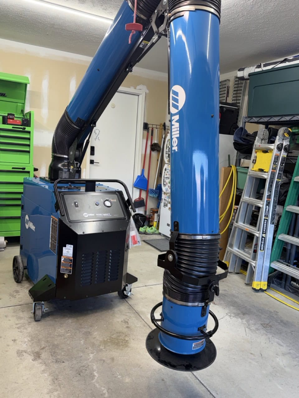Miller FILTAIR Capture 5 Portable Fume Extraction System with 10' Extraction Arm - Image 4