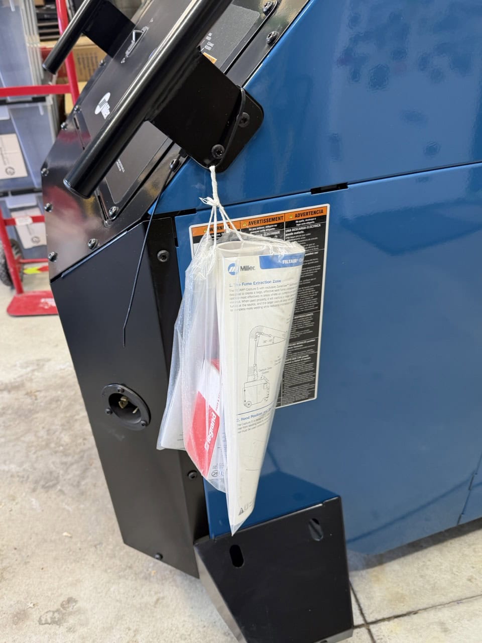 Miller FILTAIR Capture 5 Portable Fume Extraction System with 10' Extraction Arm - Image 7