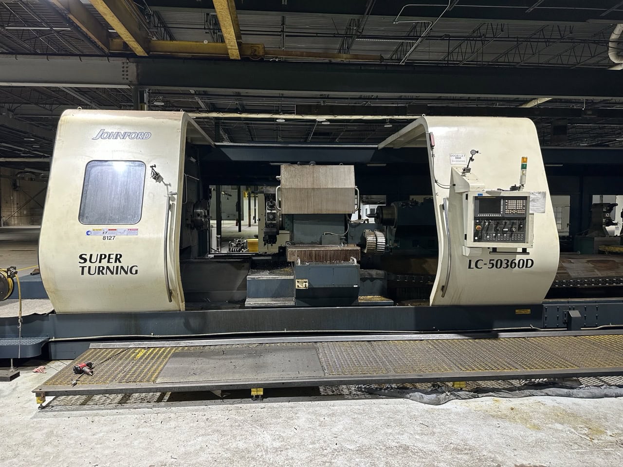 Johnford LC-50360D CNC Turning & Milling Flatbed CNC Lathe, 2016 - Milling, Y-Axis