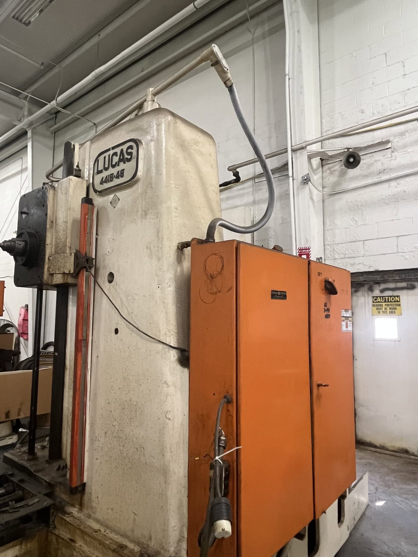 4" Lucas 441B‑48 Horizontal Boring Mill - Image 2