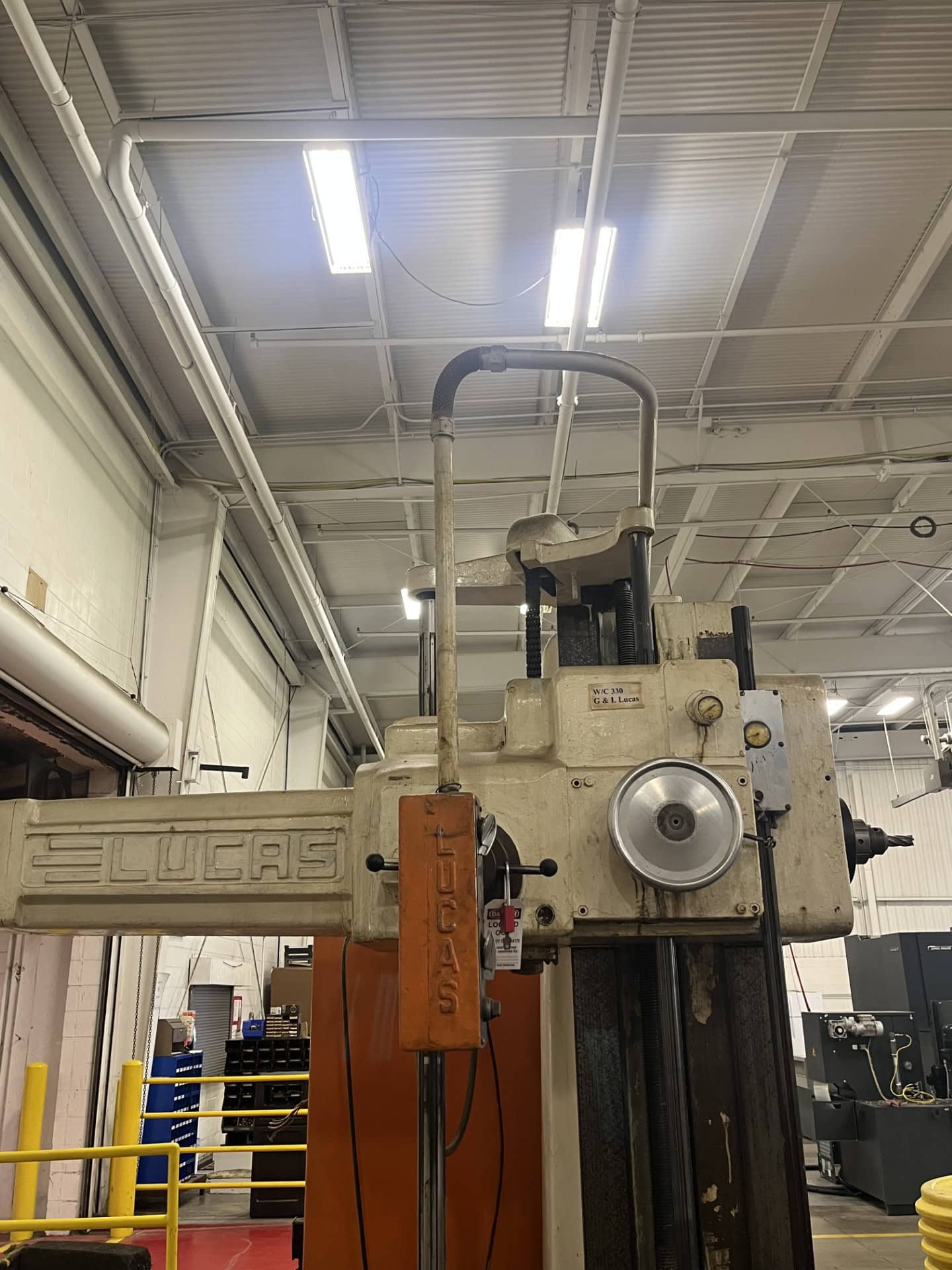 4" Lucas 441B‑48 Horizontal Boring Mill - Image 4