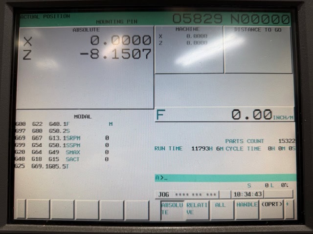 Doosan Puma 240C CNC Lathe, 2013 - LNS Barfeed, Royal Collet Chuck, LNS Chip Conveyor - Image 9