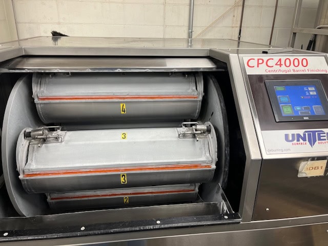 United Surface Solutions CPC-4000-HD Centrifugal Barrel Finishing System, 2018 - Image 4