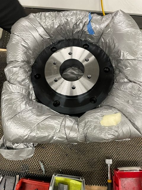 Haas HRT310 Rotary, 2022 - Never Used, 9" Tailstock, Adapter Plate for Tooling Block - Image 4
