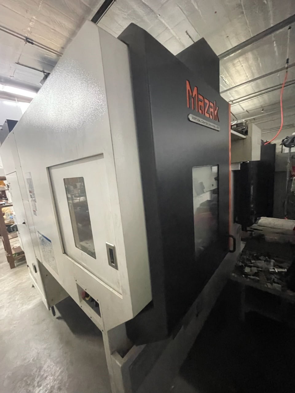 Mazak VCN-400B Vertical Machining Center, 2021 - 20K RPM, CAT 40 Big Plus, High Pressure CTS Prep