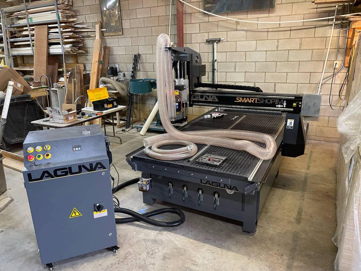 4' x 8' Laguna SS-M-48 CNC Router, 2022 - Vacuum Table Included
