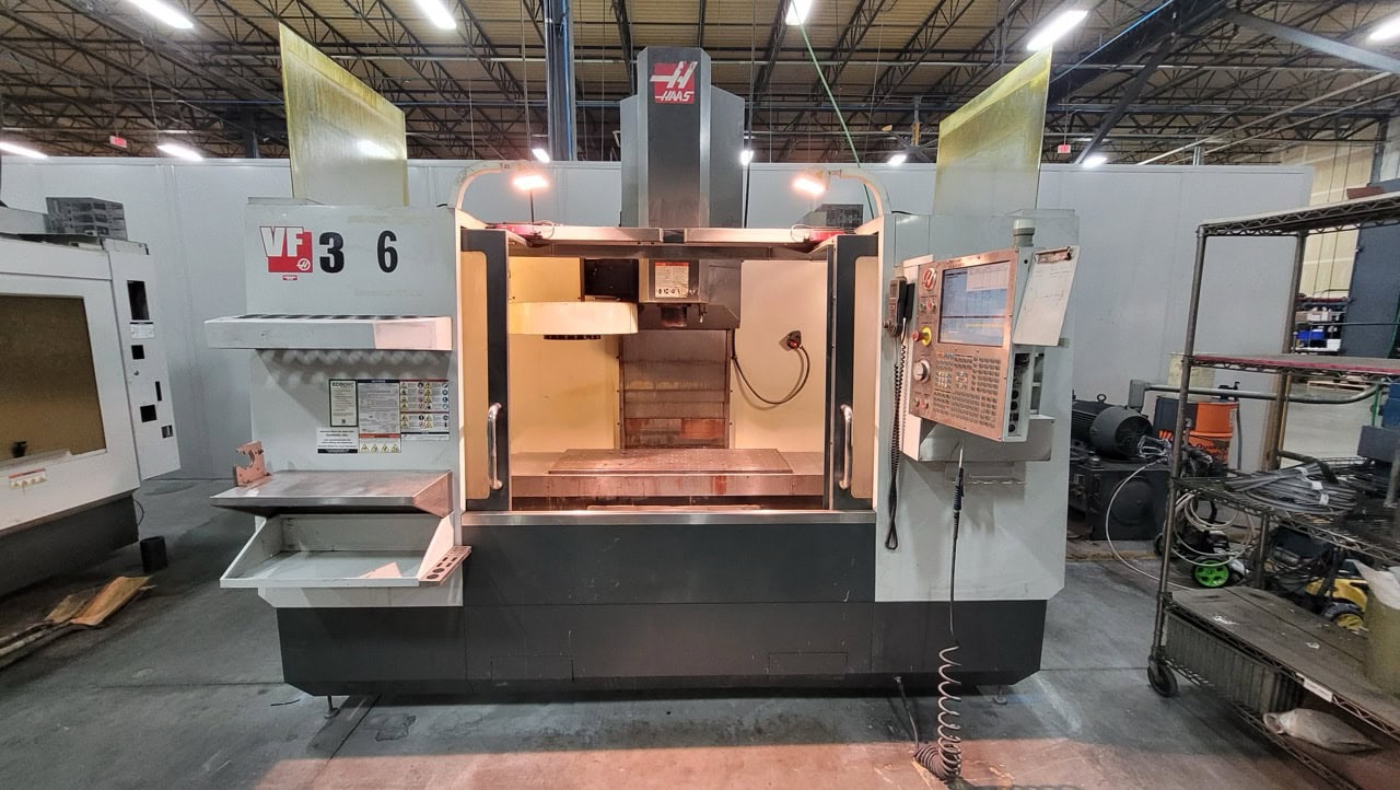 Haas VF-3 VMC, 2011 - Video Available