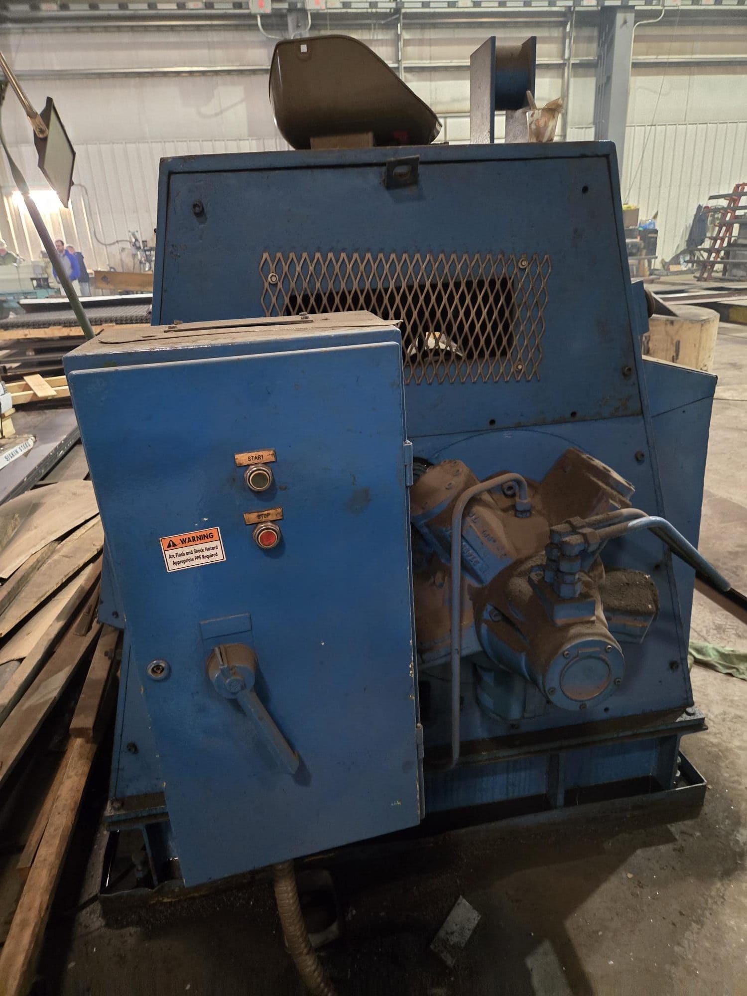5/8" x 10' Kumla PV7H 3-Roll Plate Roller, 1976 - Image 3