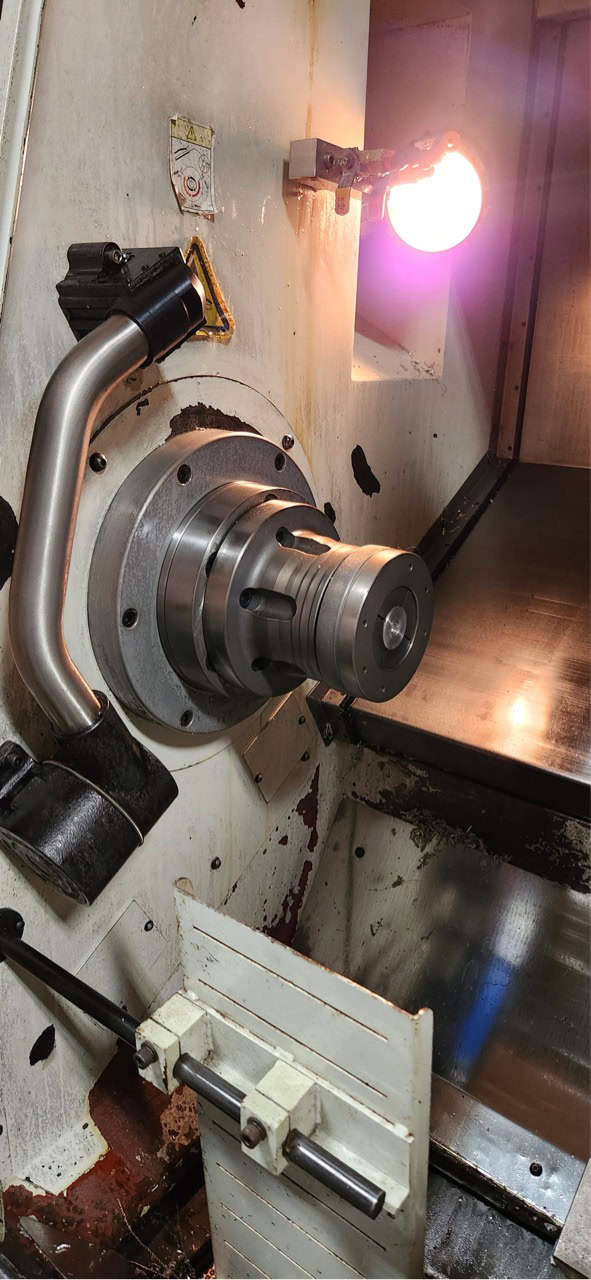 Hurco TMM10 Multi-Axis CNC Lathe, 2006 - Patriot Bar Feeder, C-Axis Live Tooling, Chip Conveyor, WinMax Control - Image 3