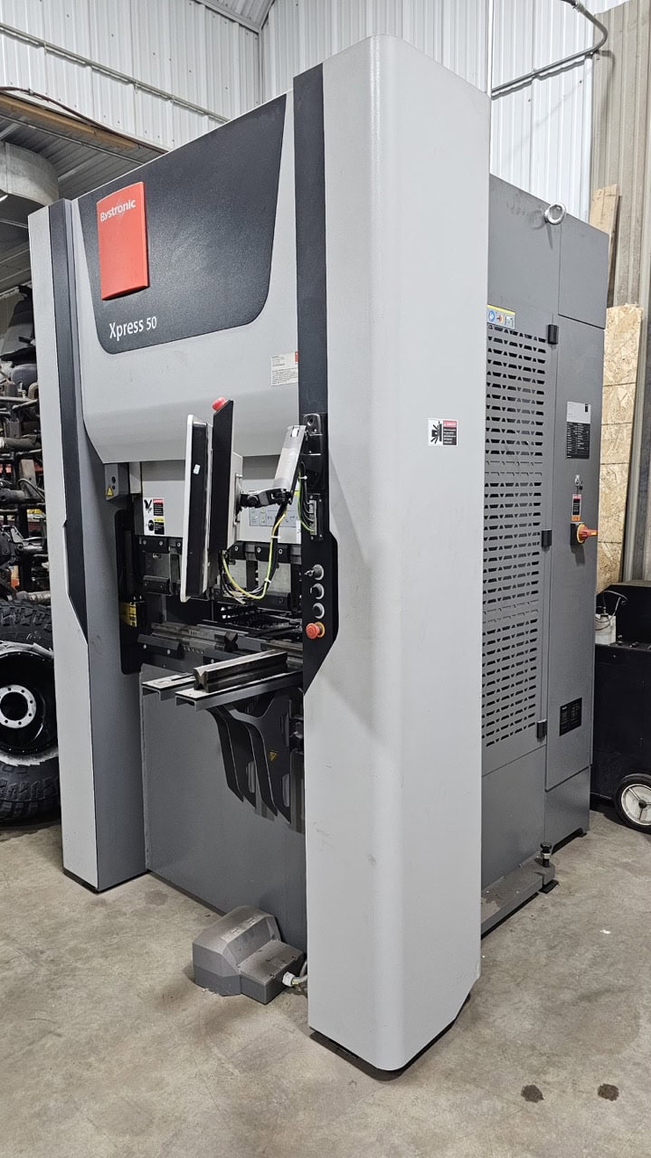55 Ton X 3.4' Bystronic Xpress 50 CNC Hydraulic Press Brake, 2019 - 4 Axis Back Gauge, Low Hours - Image 3