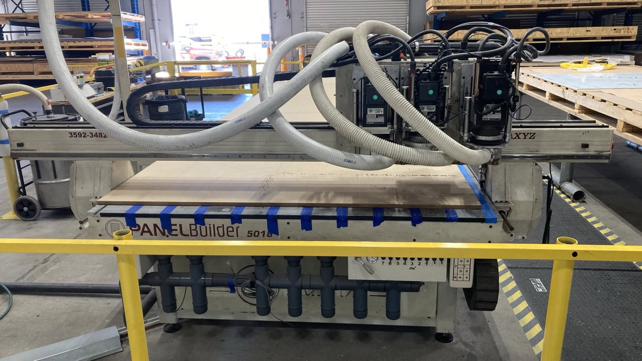 6' x 18' AXYZ 5018 Panel Builder CNC Router, 2008 - Image 4