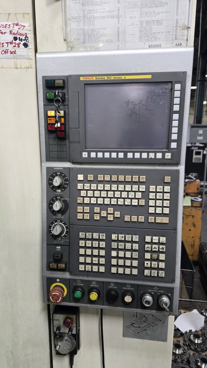 Toyoda FH630S HMC, 2005 - Broken Tool Detection, Coolant Thru Spindle - Image 5
