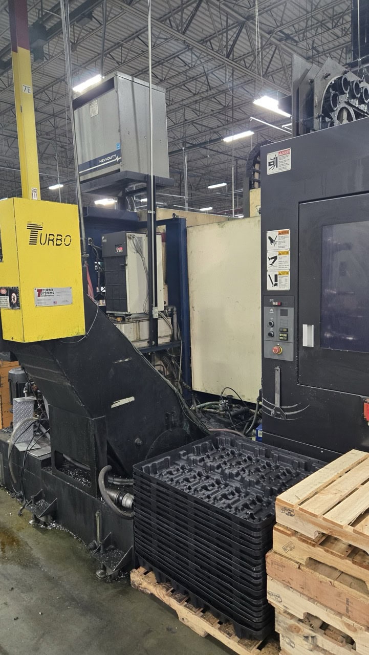Toyoda FH630S HMC, 2005 - Broken Tool Detection, Coolant Thru Spindle - Image 6