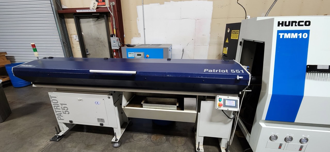 Hurco TMM10 Multi-Axis CNC Lathe, 2006 - Patriot Bar Feeder, C-Axis Live Tooling, Chip Conveyor, WinMax Control - Image 6