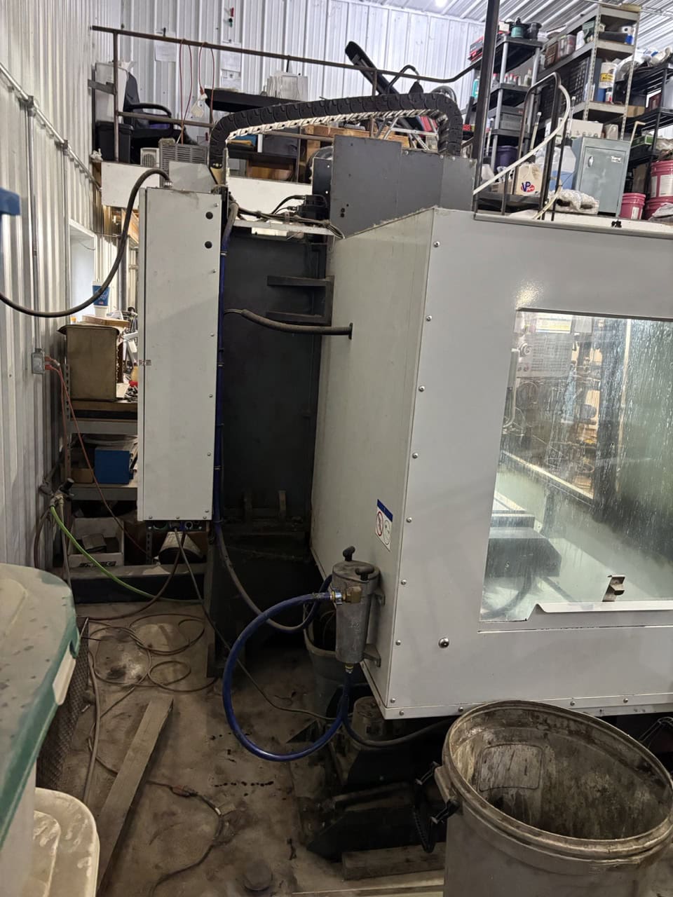 Haas TM-3P CNC Mill, 2017 - Low Hours, Chip Auger, Coolant System, IPS - Image 9