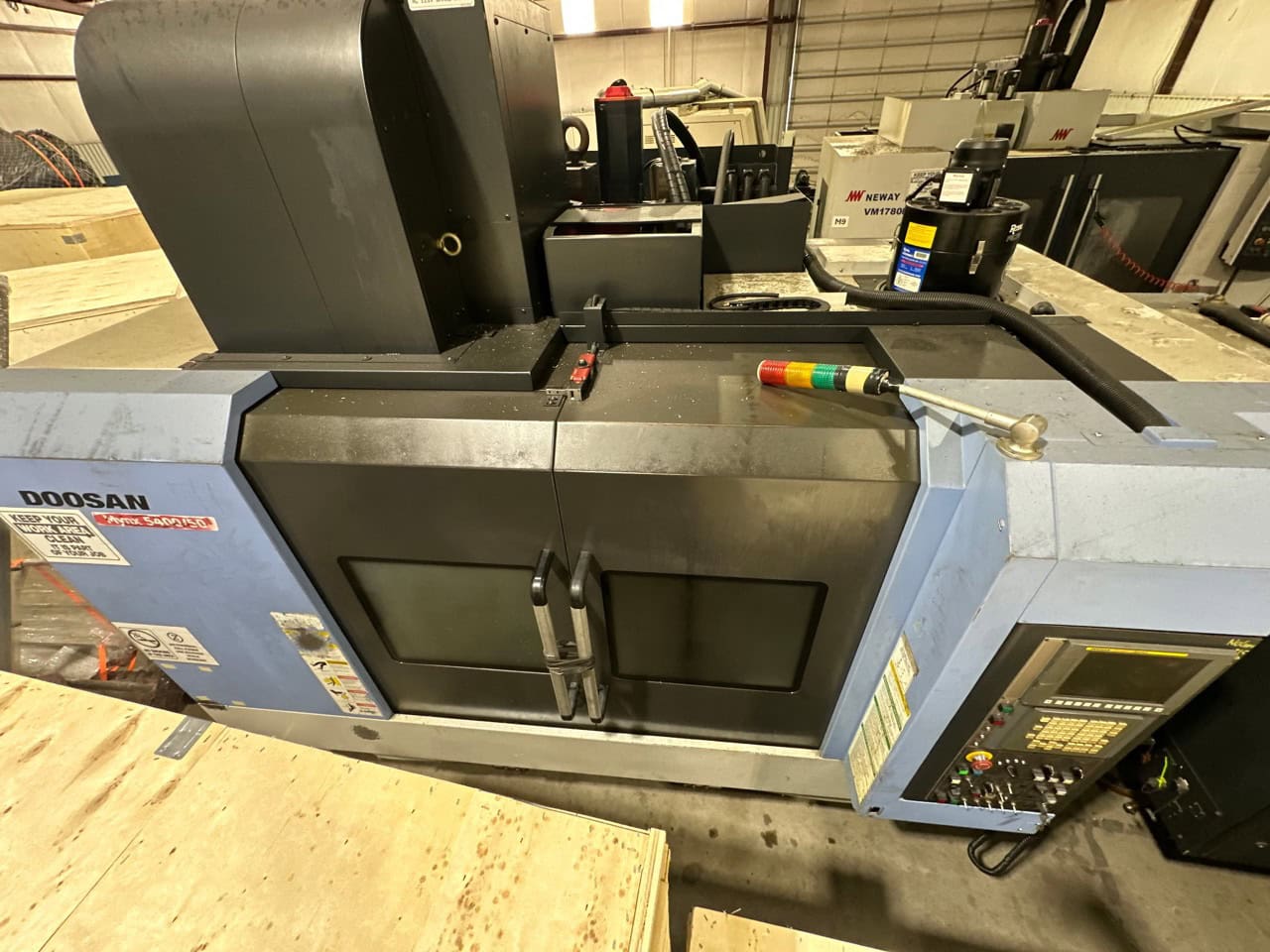 Doosan MYNX 5400/50 CNC Vertical Machining Center, 2012 — 40″ X 21″ X 20.8″ Travels, BT-50 Spindle, 24-Tool ATC - Image 5