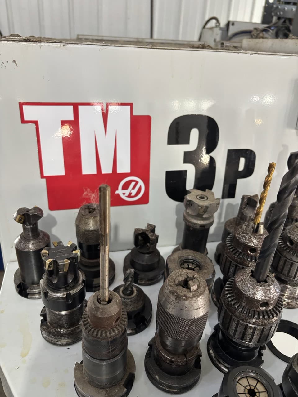 Haas TM-3P CNC Mill, 2017 - Low Hours, Chip Auger, Coolant System, IPS - Image 13