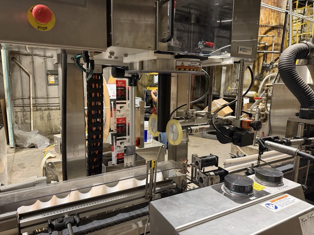 Axon 14 oz ThermoFlow Shrink Tunnel & EZ-150SL Shrink Sleeve Applicator, 2023 - Image 3