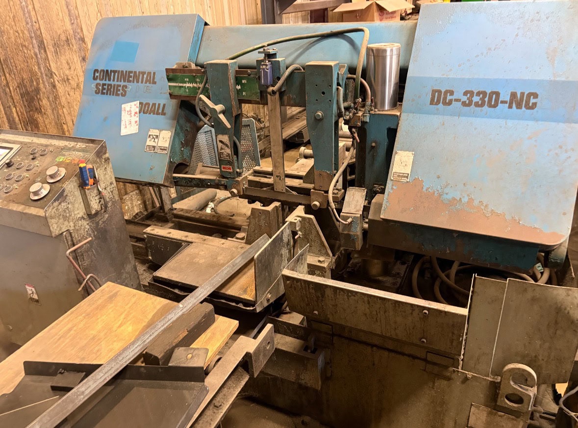 13" X 15" DoAll DC-330NC Series Automatic Horizontal Band Saw, 2012
