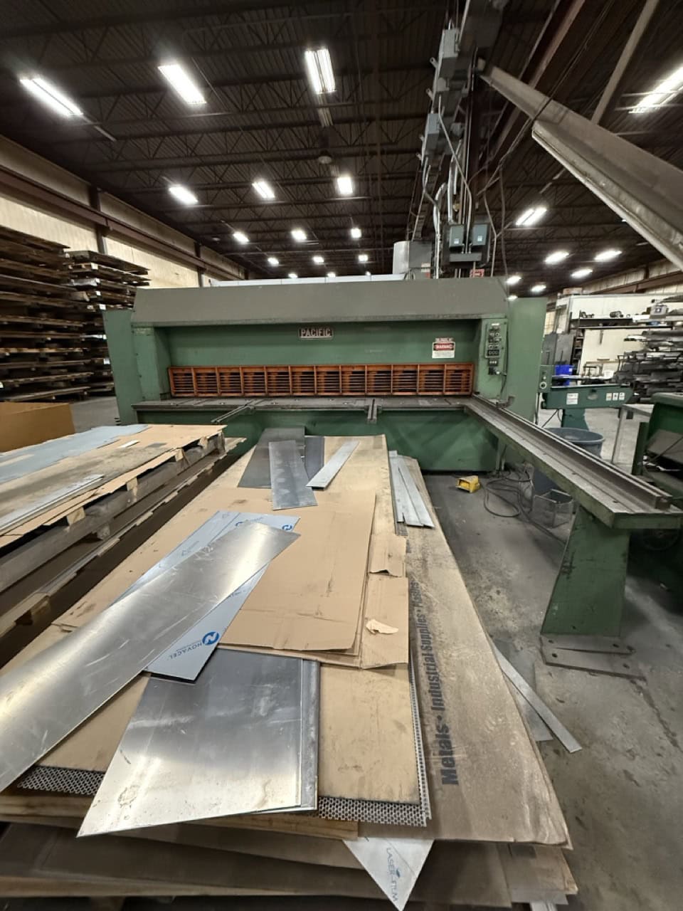 Pacific Hydraulic Shear 1/2" x 12'