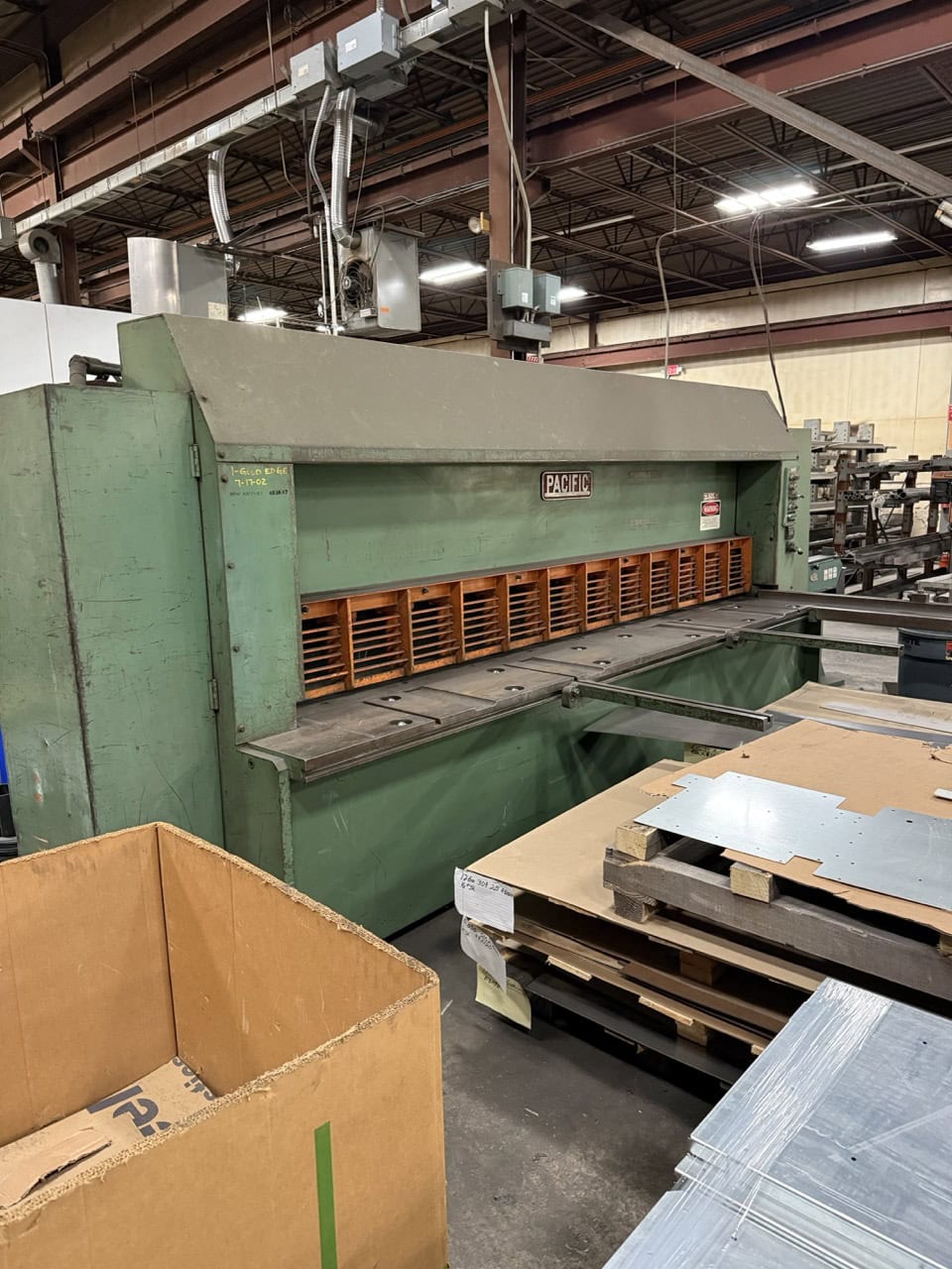 Pacific Hydraulic Shear 1/2" x 12' - Image 2