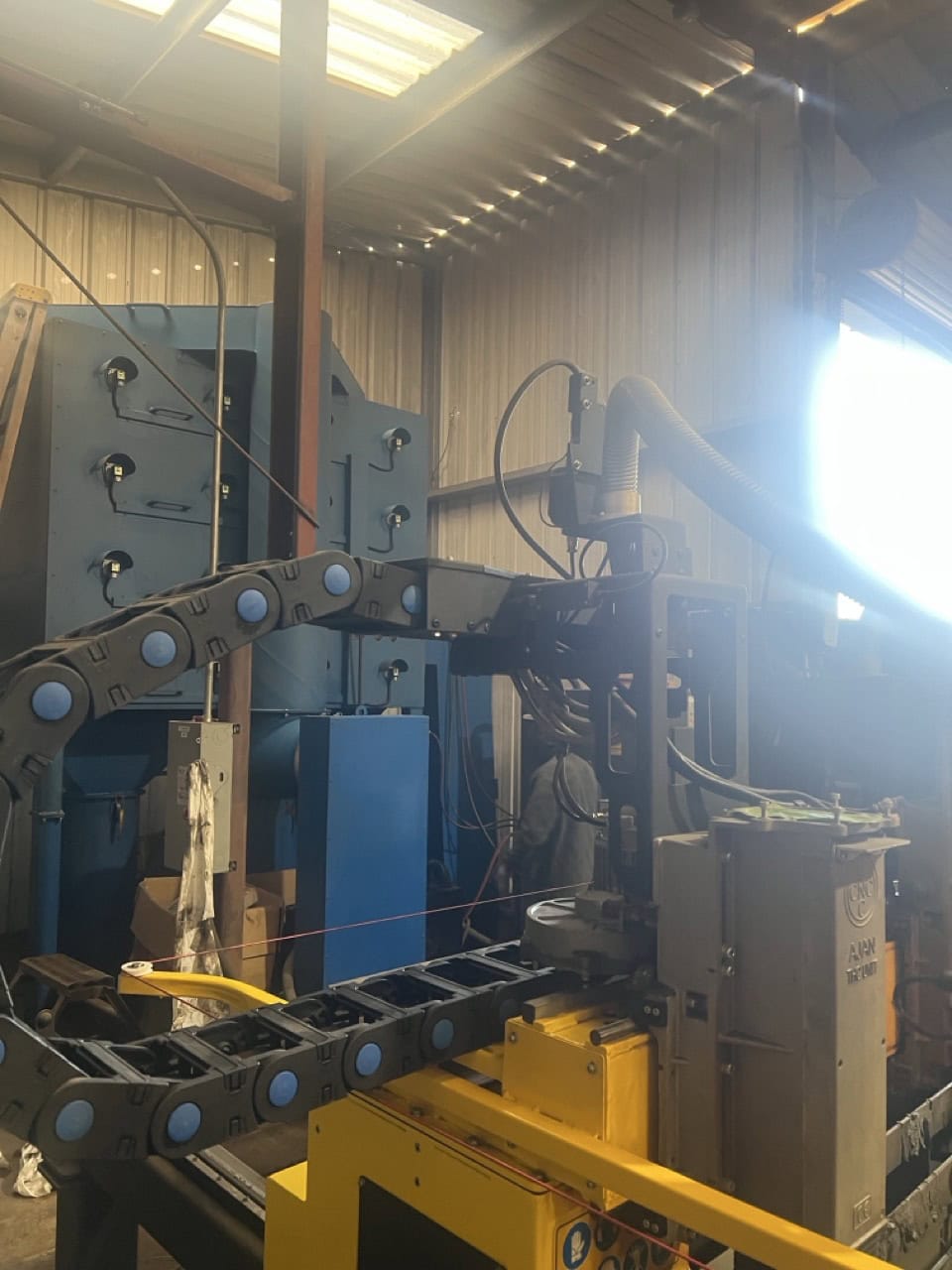 8' x 20' Ajan Plasma-Oxy Cutting Table, 2016 - Ajan PP 260A Power Source, 5 Axis - Image 3