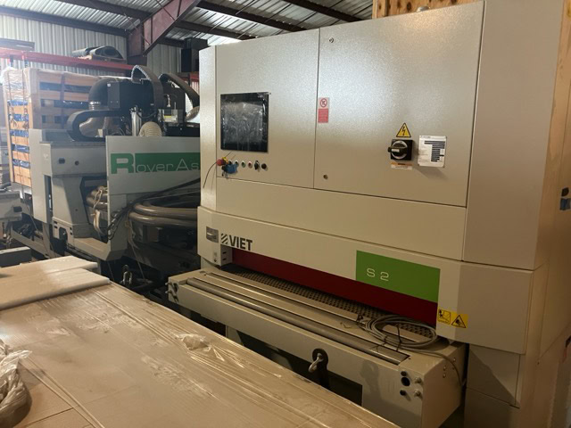 Biesse VIET S2 Wide-Belt Calibrating Sander, 2024 - High-Finish Panel Sander, Up to 3 Work Units
