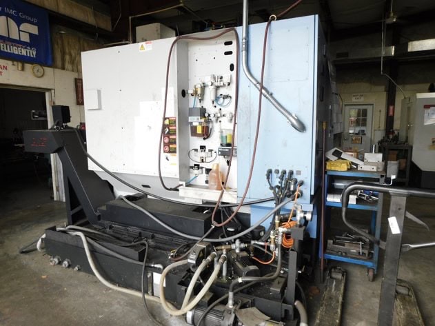 Doosan BVM 5700 VMC, 2022 - LNS Chip Conveyor & Chip Blaster - Image 7
