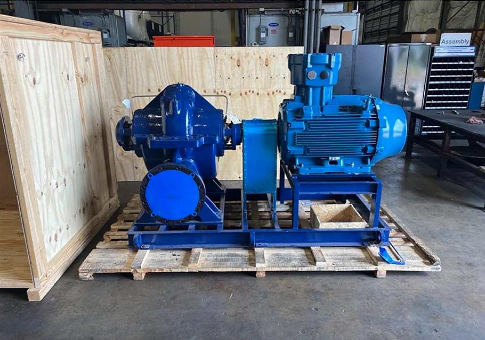 8000 GPM Ruhrpumpen Hotizontal Centrifugal Pump, 2024 - 150 HP, Never Used - Image 3