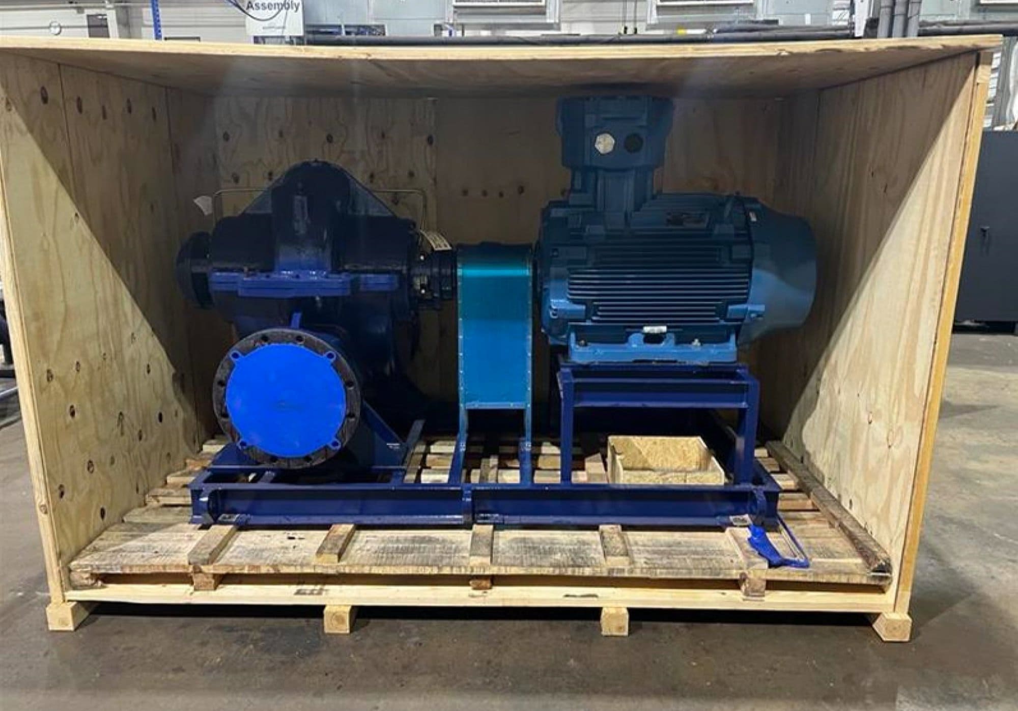 8000 GPM Ruhrpumpen Hotizontal Centrifugal Pump, 2024 - 150 HP, Never Used - Image 4