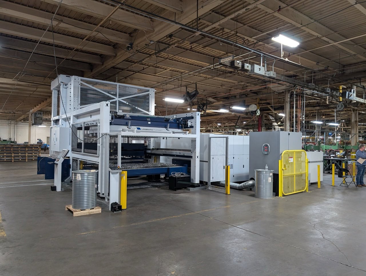 6000 Watt Trumpf Trulaser 3030 5' x 10' Fiber Laser, 2023 - W/ 9 Pallet Trustore, LiftMaster Compact, Parts Master