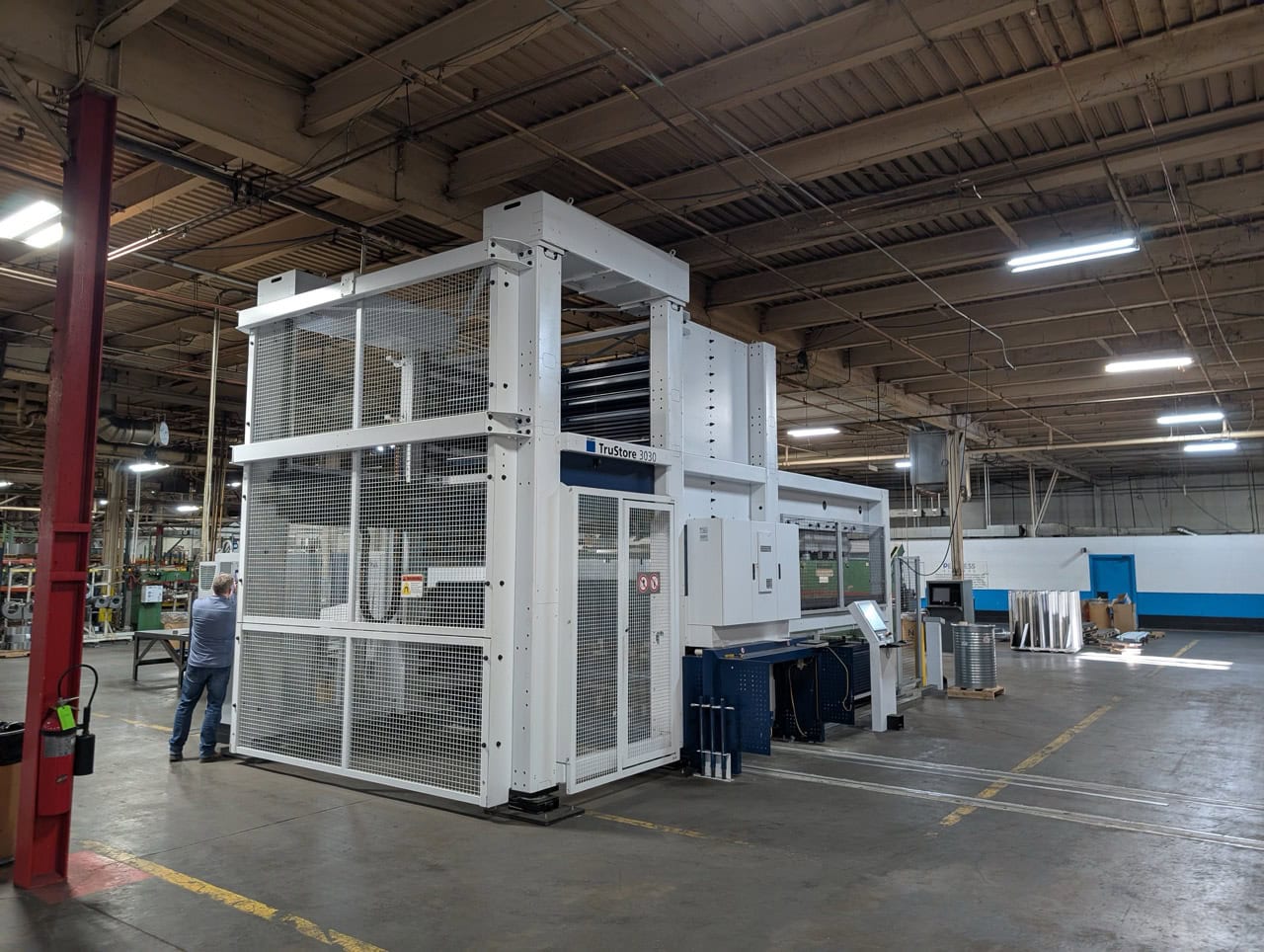 6000 Watt Trumpf Trulaser 3030 5' x 10' Fiber Laser, 2023 - W/ 9 Pallet Trustore, LiftMaster Compact, Parts Master - Image 10