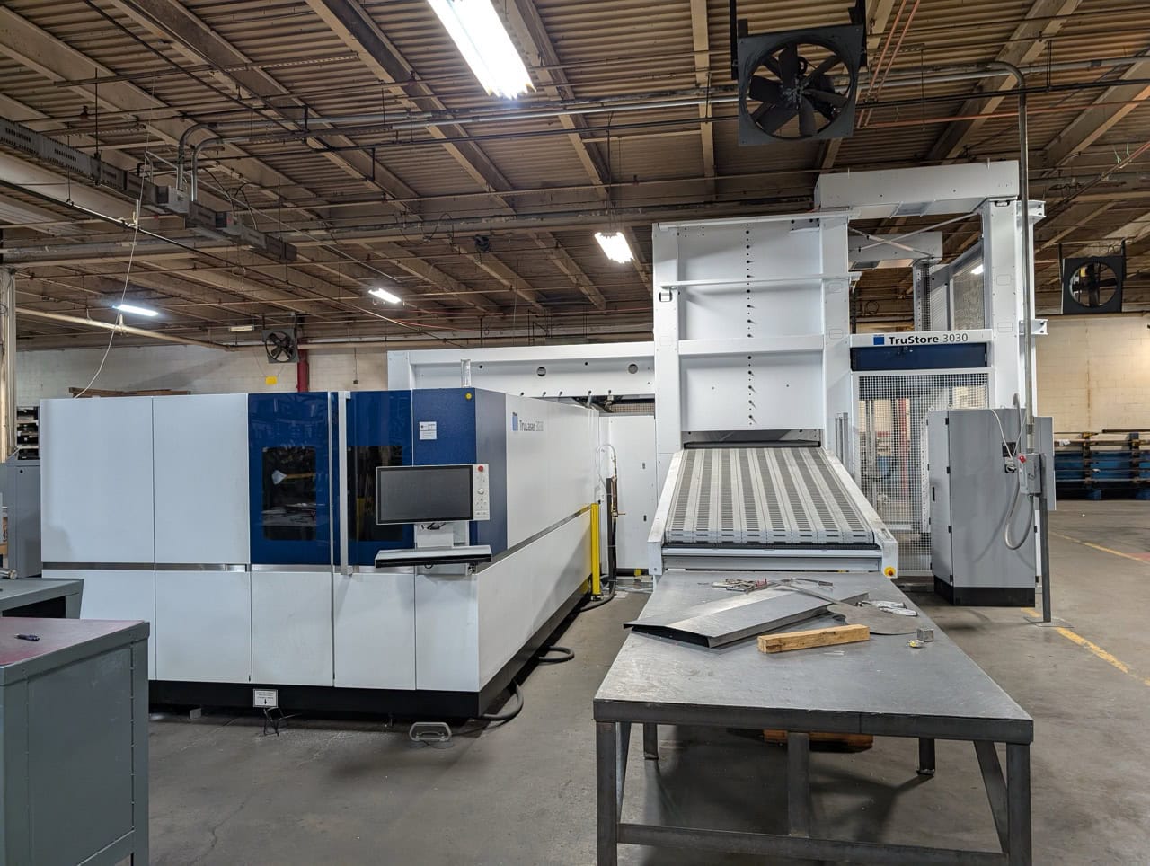 6000 Watt Trumpf Trulaser 3030 5' x 10' Fiber Laser, 2023 - W/ 9 Pallet Trustore, LiftMaster Compact, Parts Master - Image 6